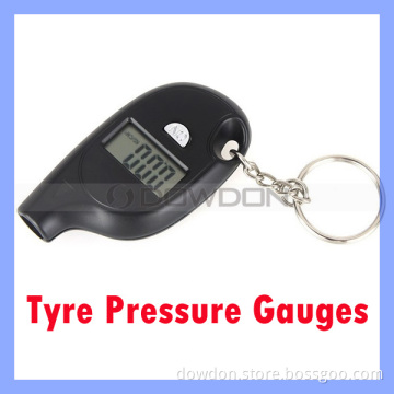 4 Units Mini Wireless Digital Tire Pressure Gauge Tyre Valves Monitor